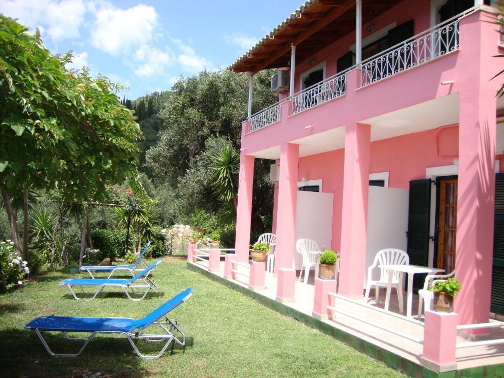 Ipsia Apartments Paleokastritsa Exterior foto