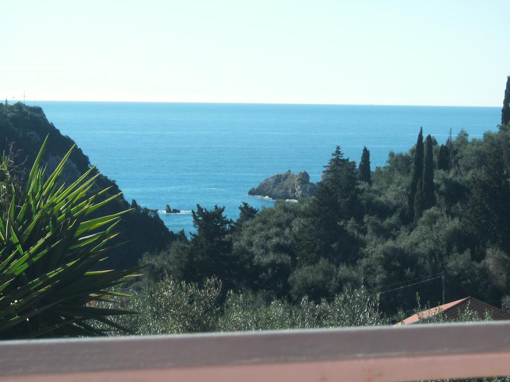 Ipsia Apartments Paleokastritsa Exterior foto